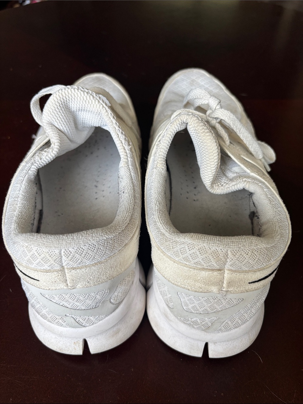 Nike Free Run 2 White Black 2021 Mesh and Suede Trainers - Picture 5 of 7